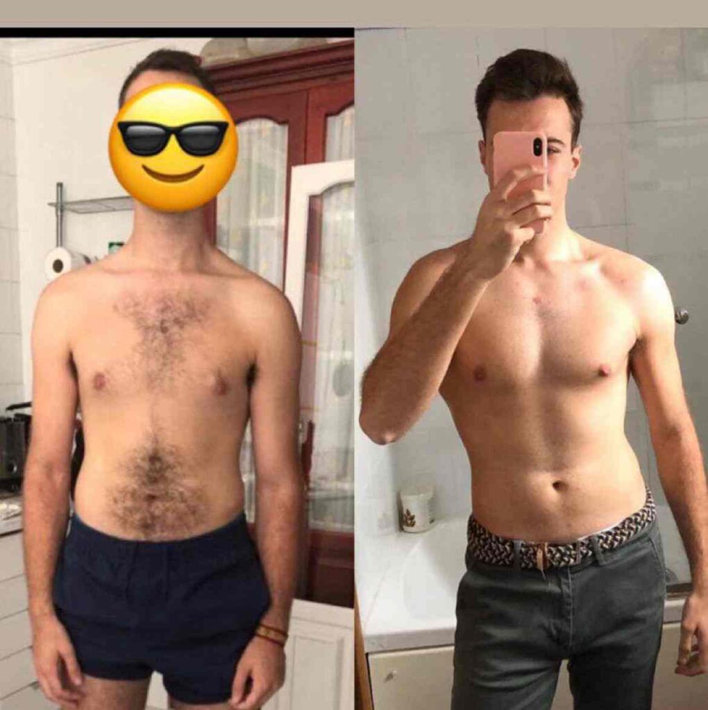 Fotos Antes y Después Clientes Fitness foto antes despues fitness