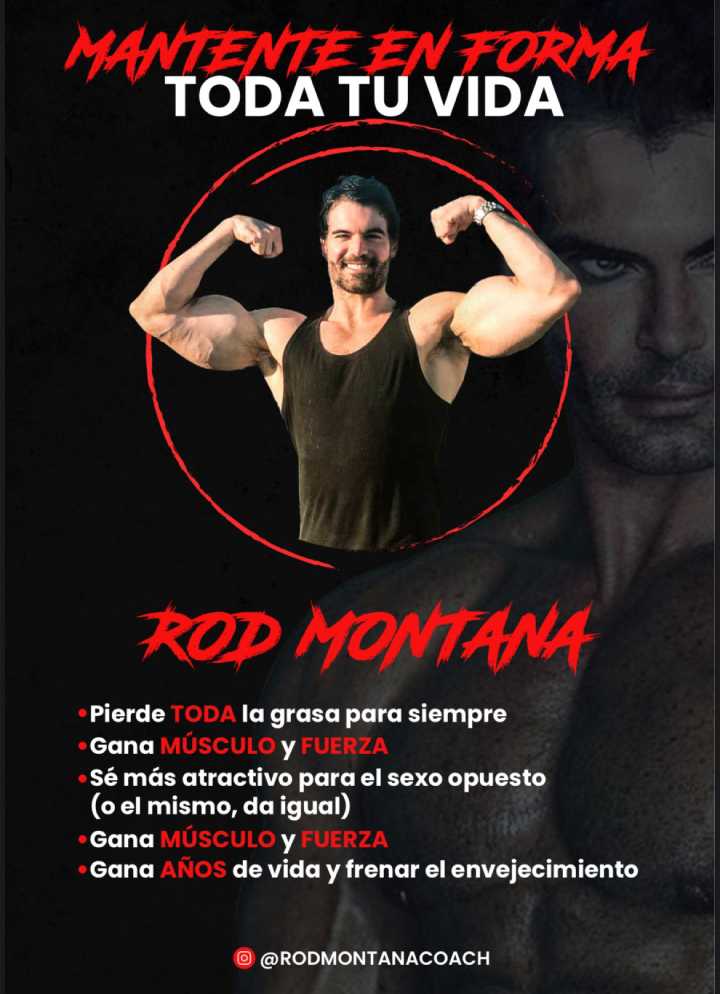 ASESORÍA PERSONALIZADA Entrenador Personal Rod Montana